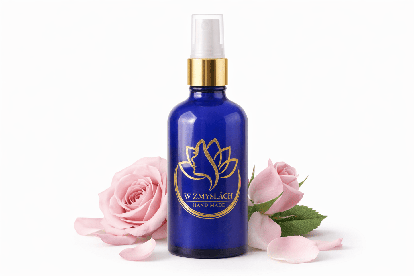Woda różana – 100ml hydrolat z róży, eko tonik, odświeżenie, HAND MADE - W Zmysłach