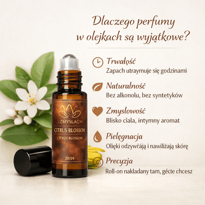 CITRUS BLOSSOM — Perfume Oil 20% perfumy w olejku - W Zmysłach