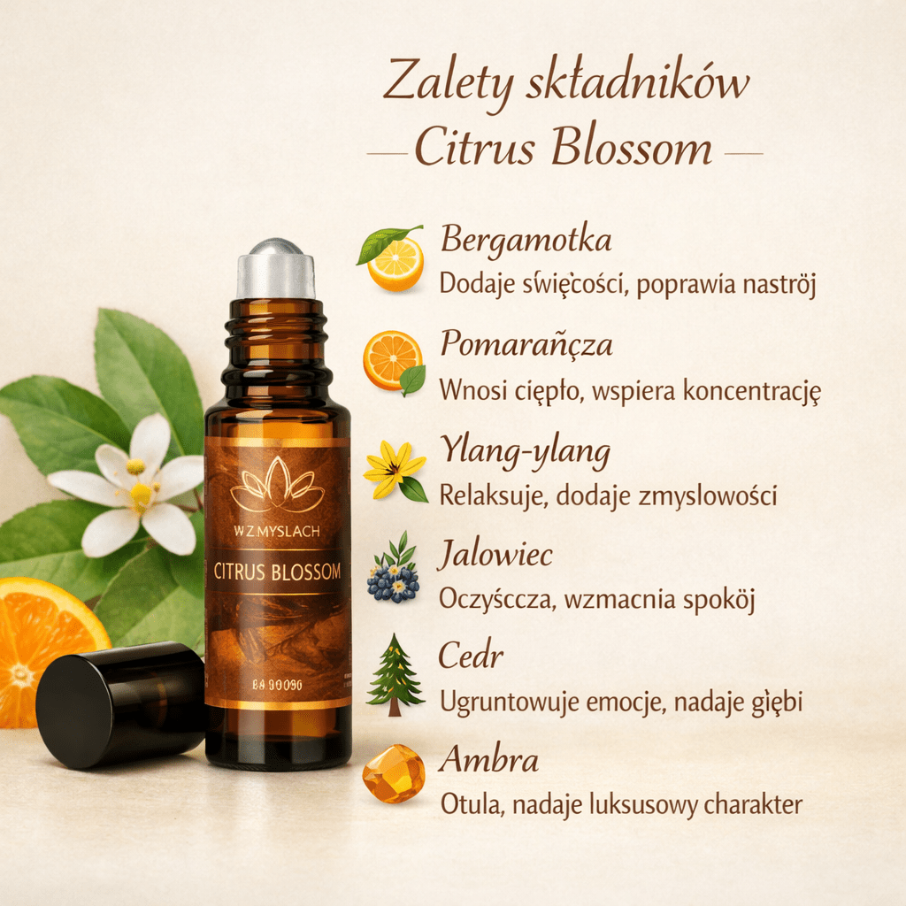 CITRUS BLOSSOM — Perfume Oil 20% perfumy w olejku - W Zmysłach