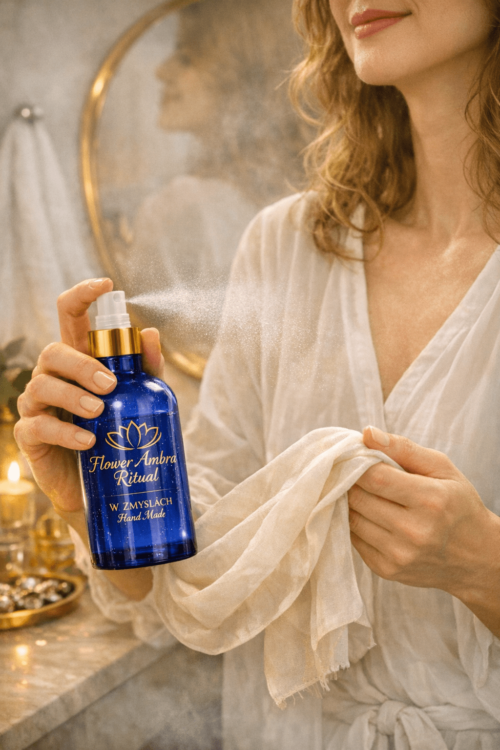 „Flower Ritual Amber for Women” 100 ml - Mgiełka zapachowa dla kobiet - W Zmysłach