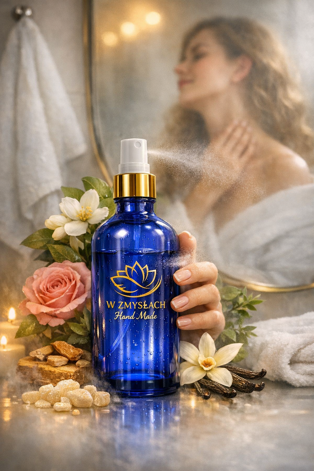 „Flower Ritual Amber for Women” 100 ml - Mgiełka zapachowa dla kobiet - W Zmysłach