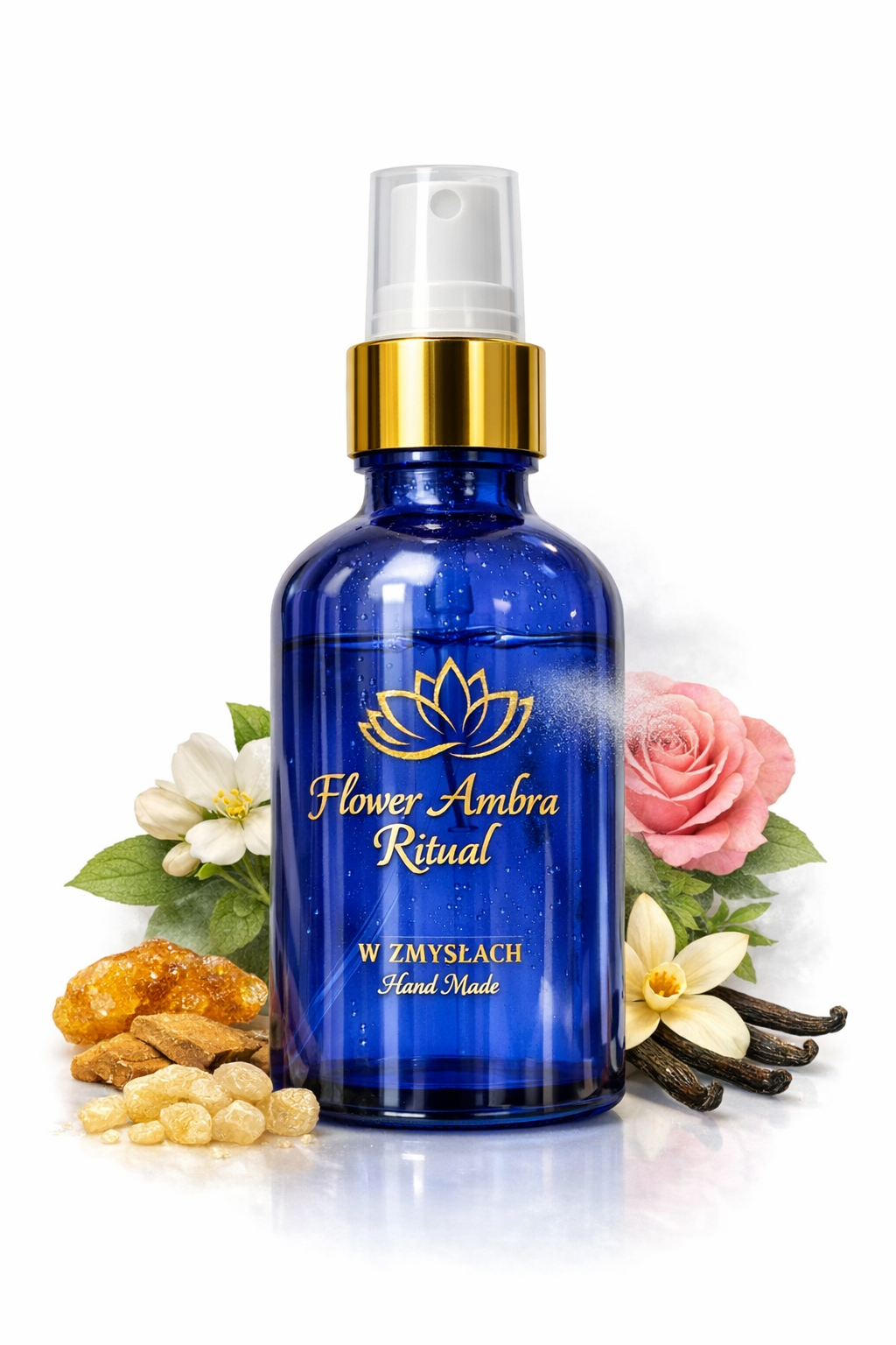 „Flower Ritual Amber for Women” 100 ml - Mgiełka zapachowa dla kobiet - W Zmysłach