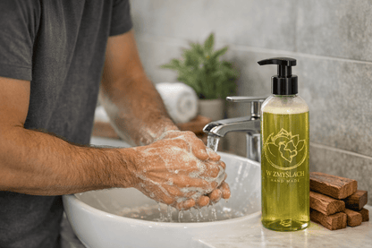 Herbal Purity Man 300ml - Naturalne Mydło Oczyszczające dla Mężczyzn - W Zmysłach