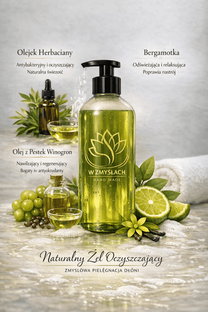 Herbal Purity Woman 300 ml - Naturalne oczyszczające mydło do dłoni - W Zmysłach
