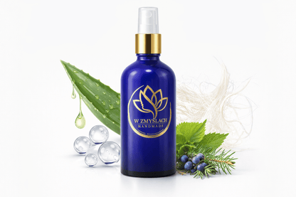 Hydrolat BOOSTER 100 ml– Jałowiec & Pokrzywa, tonizujący, naturalny, ekologiczny - W Zmysłach