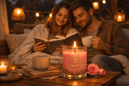 "Maison Rose" 200ml - Świeca sojowa o zapachu róży (ok. 35h palenia) - W Zmysłach