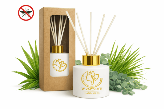 Mosquito Spirit 100 ml - dyfuzor patyczkowy przeciwko komarom, naturalny - W Zmysłach