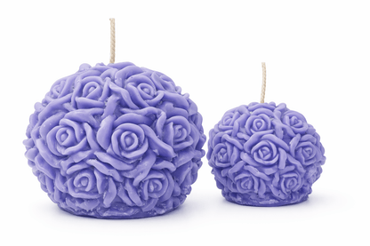 "Noir Bloom" 270g - Świeca sojowa z męskim Vibem. Róża, Paczula, Cedr. - W Zmysłach