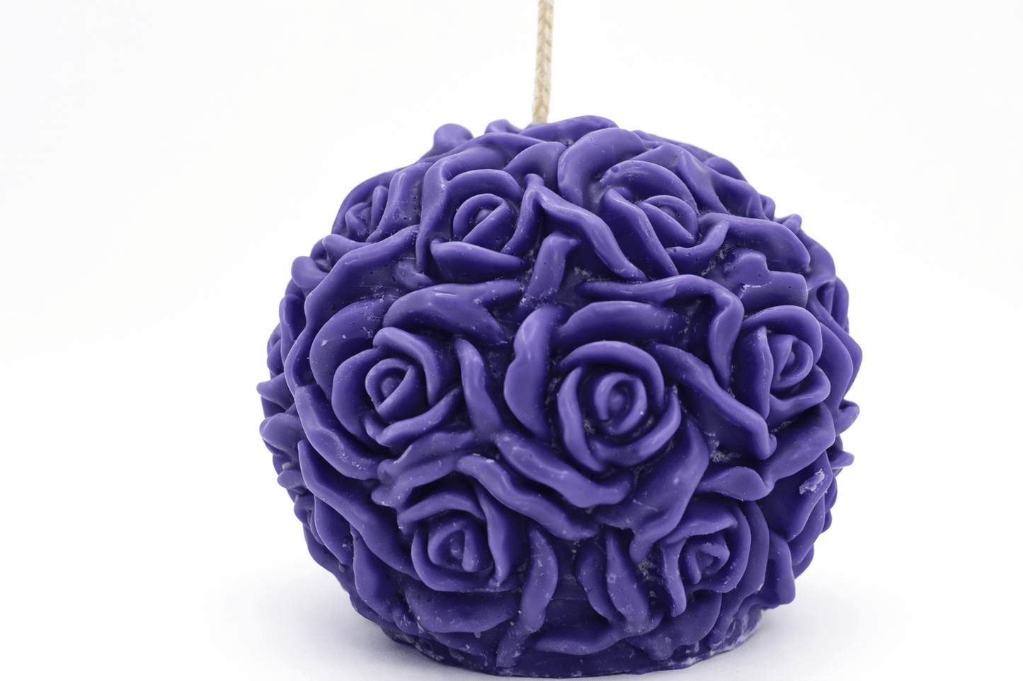 "Noir Bloom" 270g - Świeca sojowa z męskim Vibem. Róża, Paczula, Cedr. - W Zmysłach