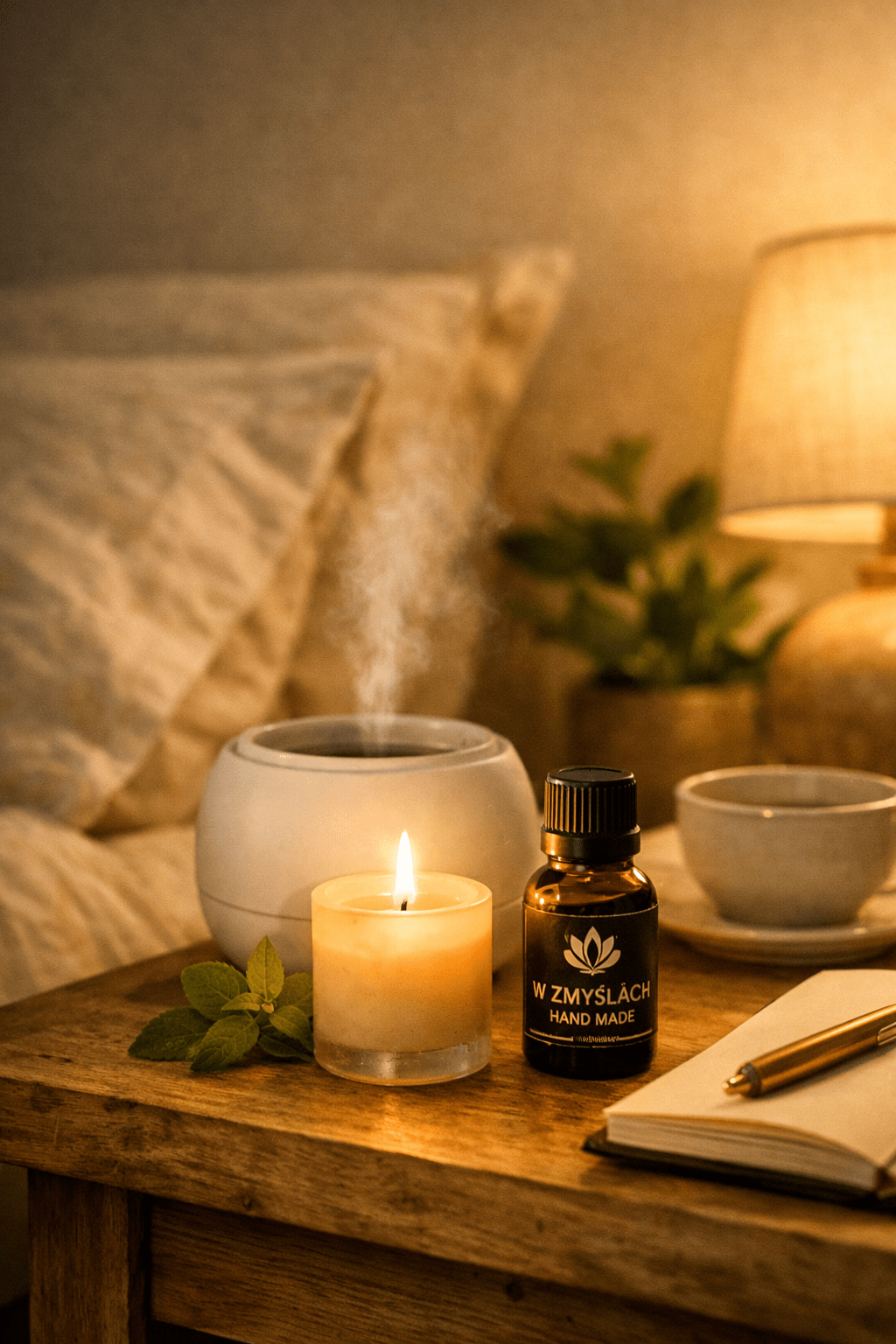 Olejek eteryczny Eukaliptusowy 10 ml 100% naturalny ręcznie destylowany - W Zmysłach