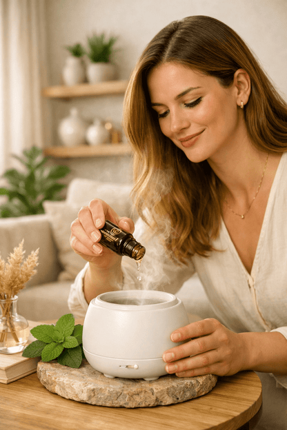 Olejek eteryczny mięta pieprzowa 10 ml 100% naturalny ręcznie destylowany - W Zmysłach