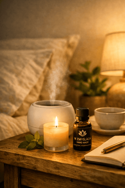 Olejek eteryczny mięta pieprzowa 10 ml 100% naturalny ręcznie destylowany - W Zmysłach