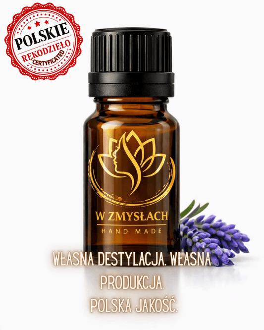 Olejek lawendowy - 100% naturalny, ekologiczny, destylowany własnoręcznie. - W Zmysłach