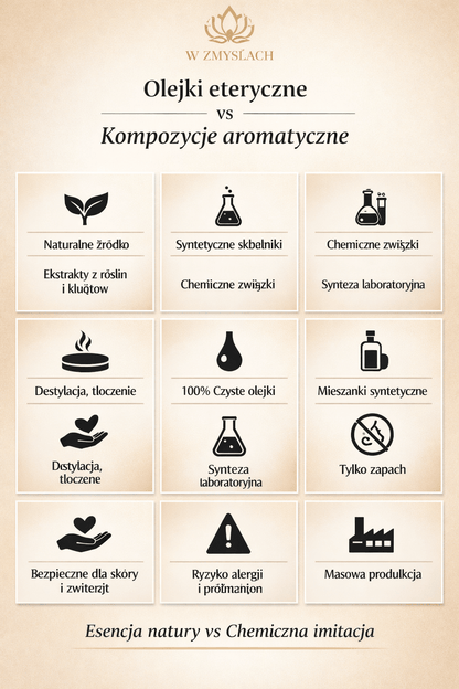 "Relaks w kroplach" 10ml - Leśno cytrusowy olejek eteryczny ukojenia emocji - W Zmysłach