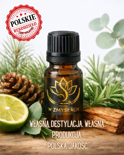 Zestaw 10 rękodzielniczych eko olejków eterycznych. Najwyża jakość premium.
