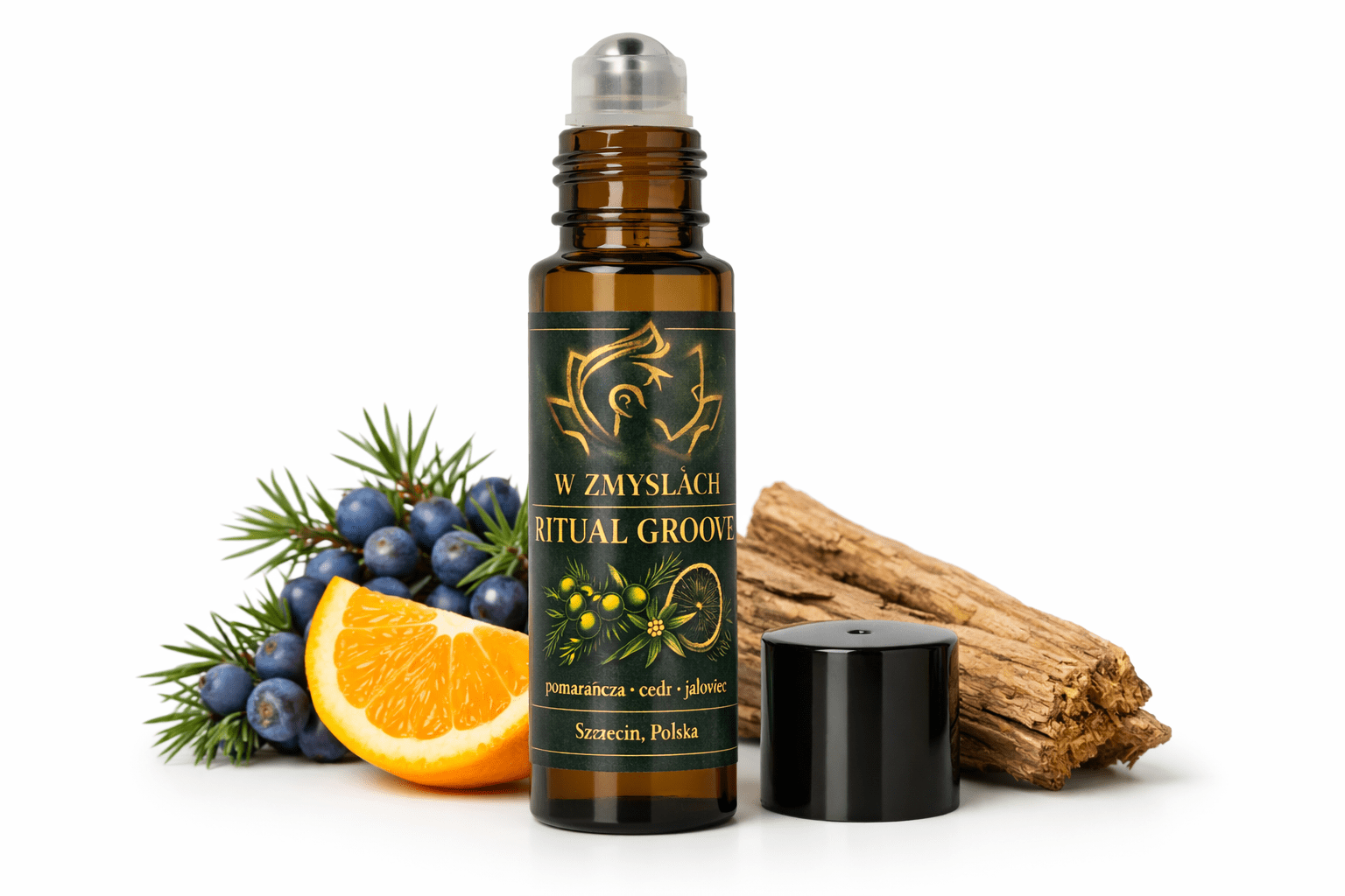 RITUAL GROOVE MEN 10ml Perfume Oil 70% Ekologiczny, świeży, czysty, męski. - W Zmysłach