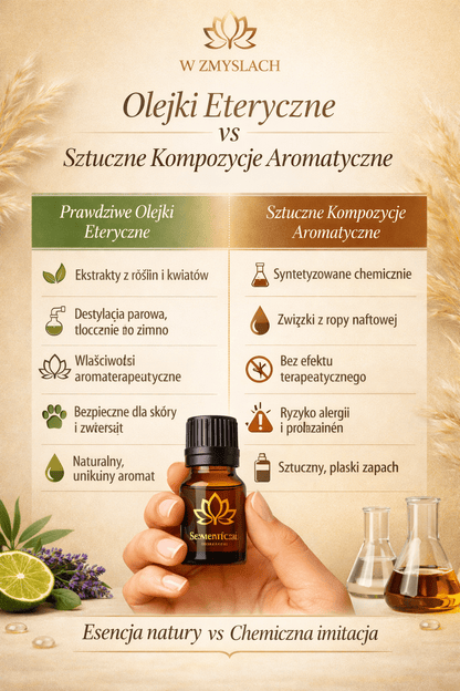 "Spokój w Kroplach" 10 ml - Mieszanka olejków eterycznych na stres - W Zmysłach