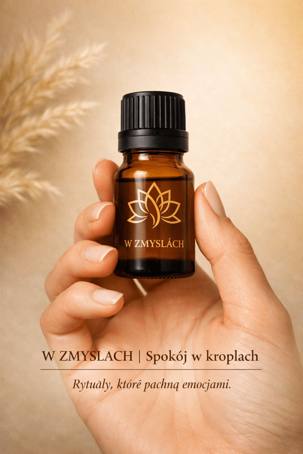 "Spokój w Kroplach" 10 ml - Mieszanka olejków eterycznych na stres - W Zmysłach