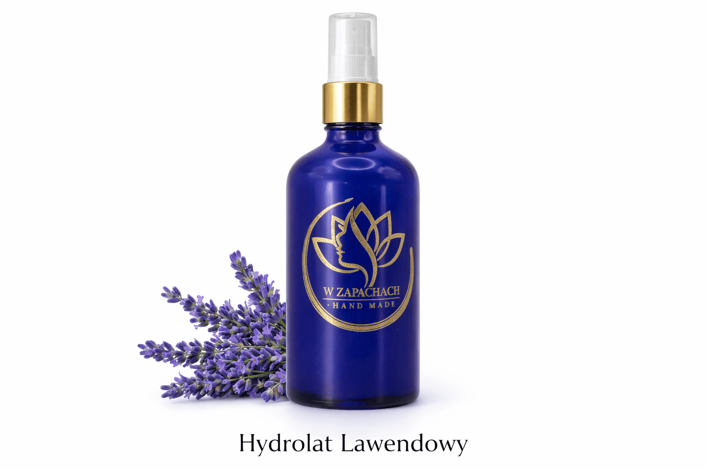 Tonizujący hydrolat z lawendy 100 ml, naturalny, ekologiczny, hand-made - W Zmysłach