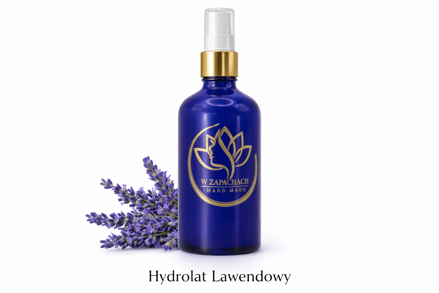 Tonizujący hydrolat z lawendy 100 ml, naturalny, ekologiczny, hand-made - W Zmysłach